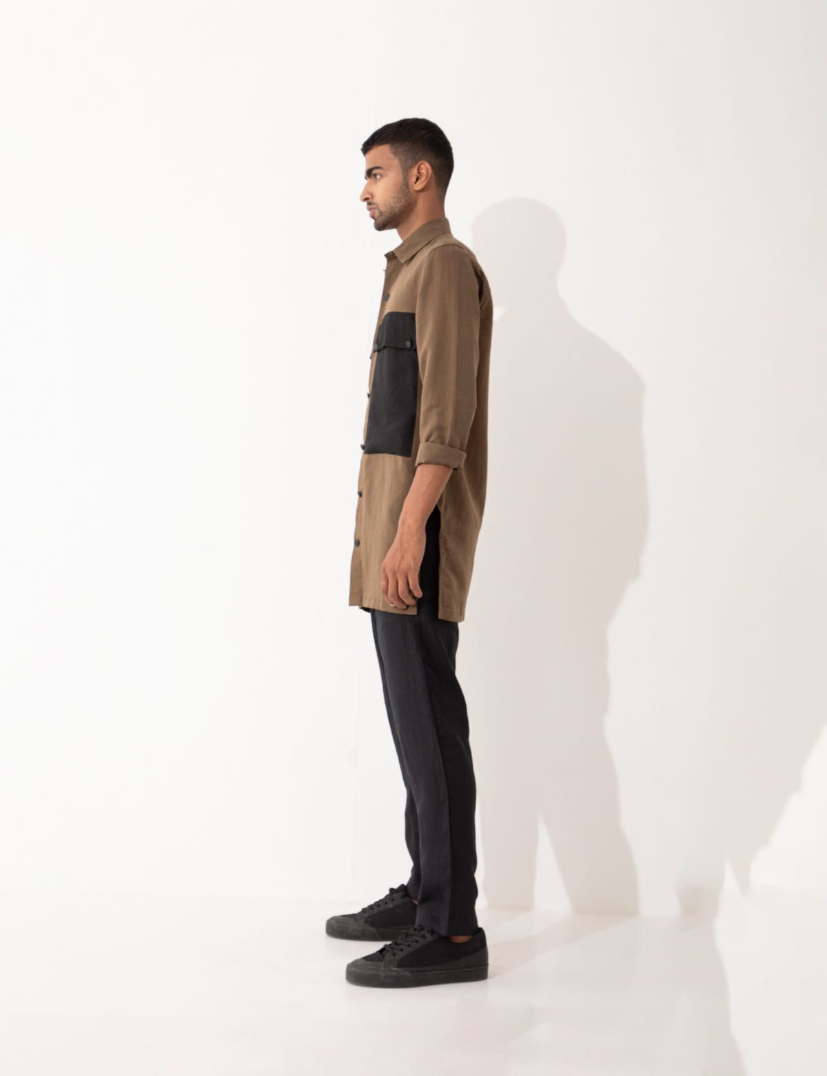 ARCHIE SHIRT  - BROWN - image 4