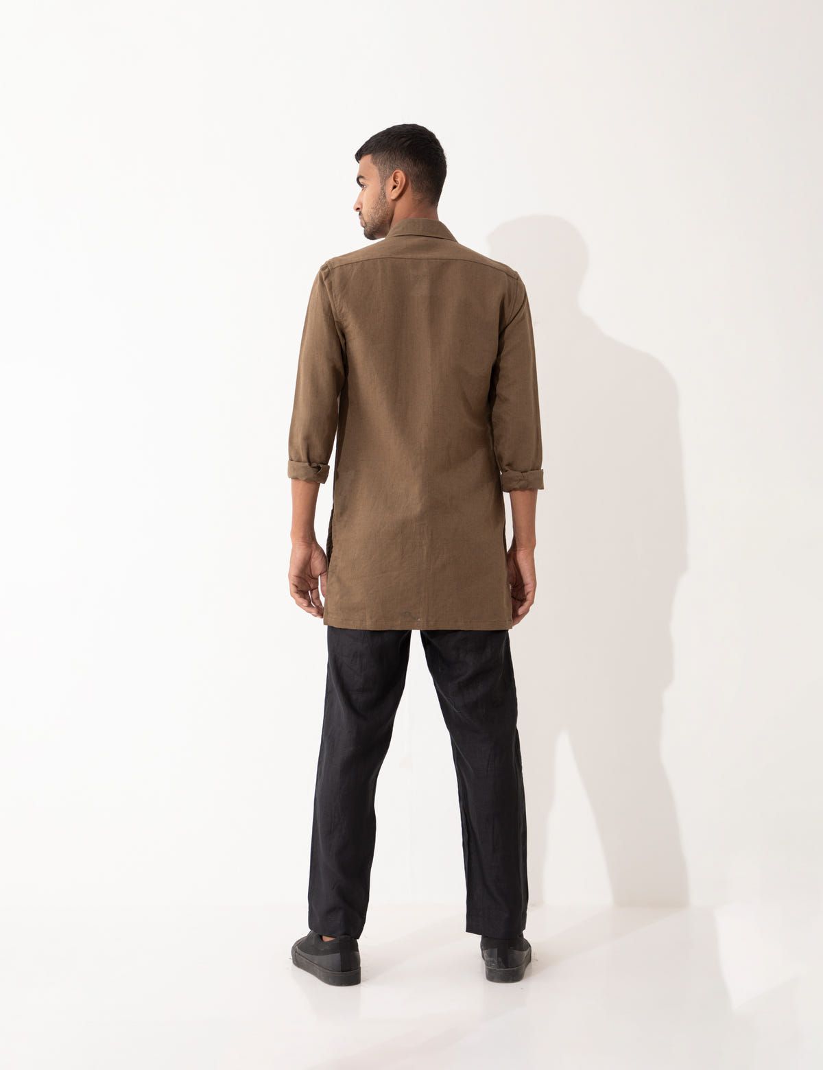 ARCHIE SHIRT  - BROWN - image 5