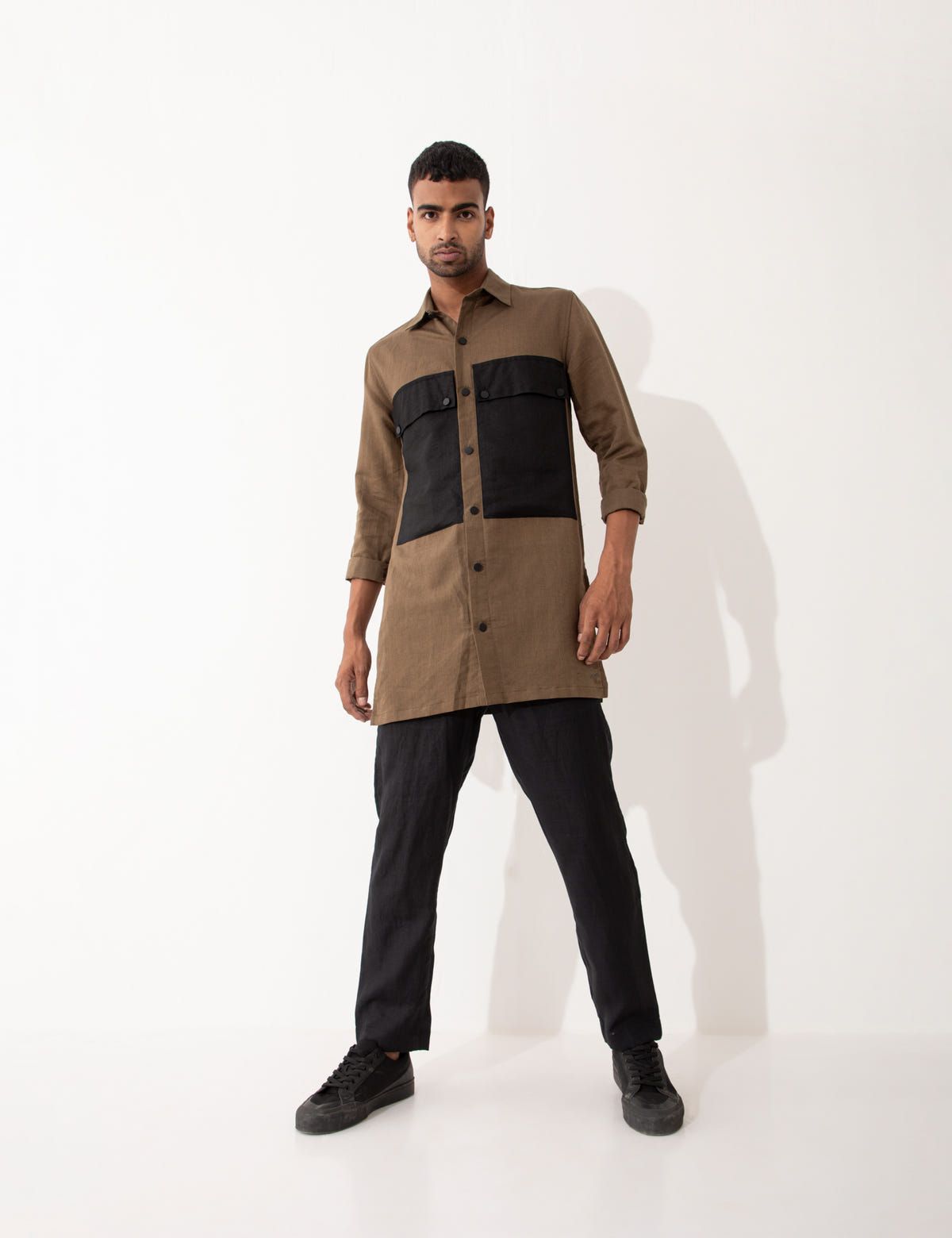 ARCHIE SHIRT  - BROWN - image 6