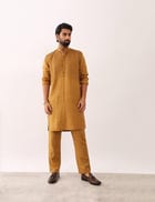 NAKSH KURTA - MUSTARD view 2