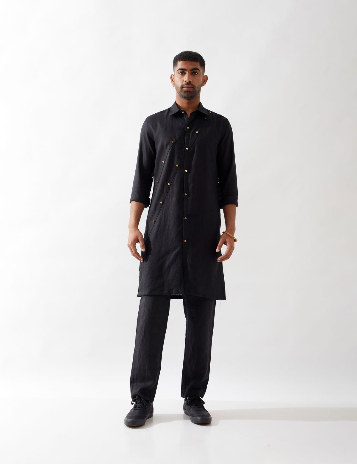 HARISON KURTA SET - BLACK - image 1