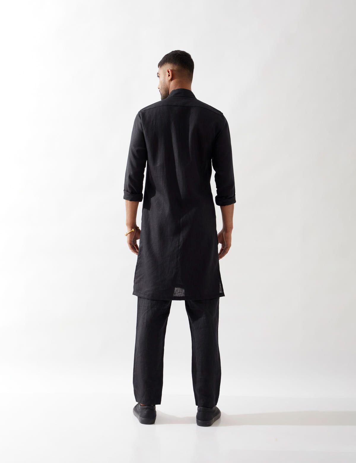 HARISON KURTA SET - BLACK - image 4