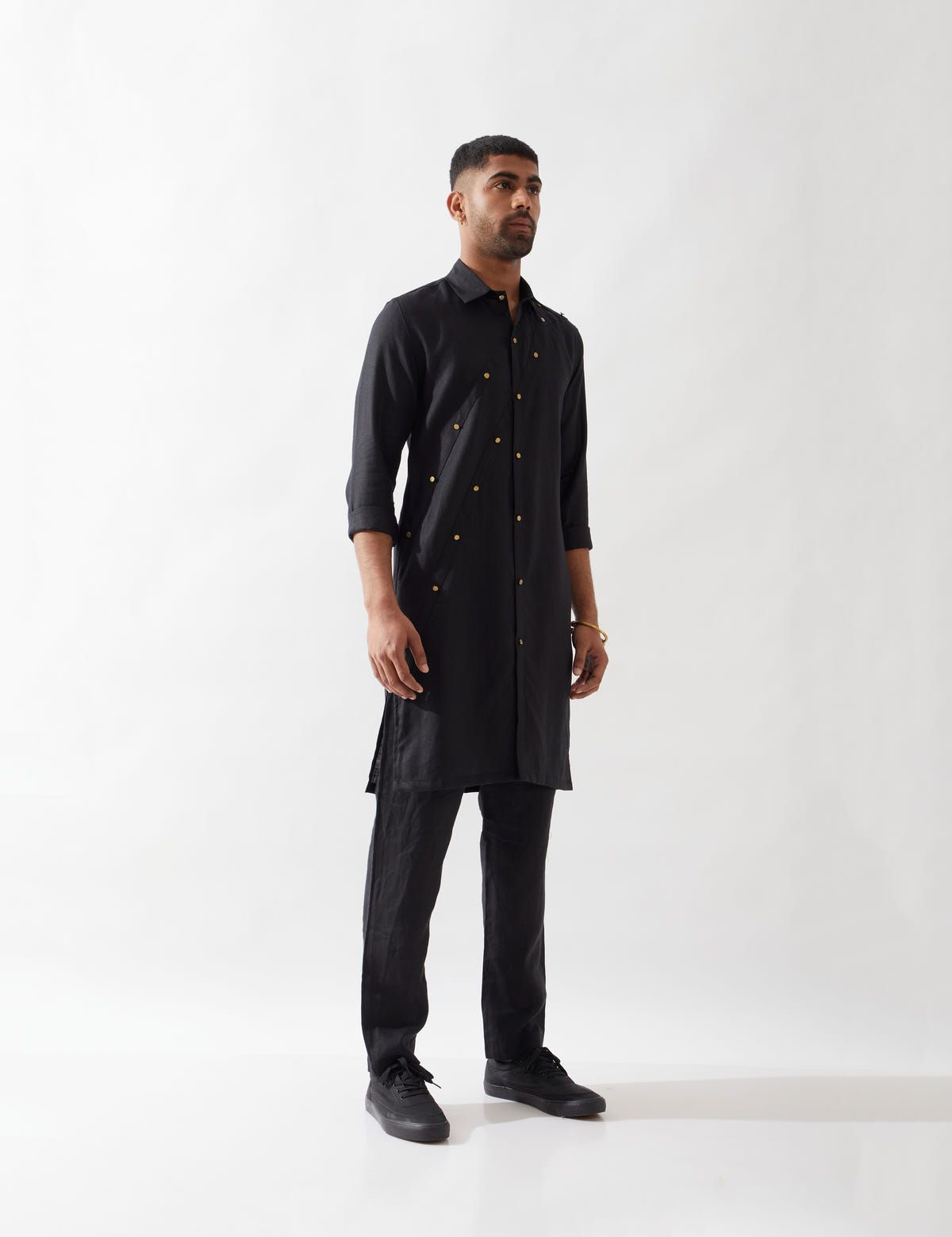 HARISON KURTA SET - BLACK - image 8