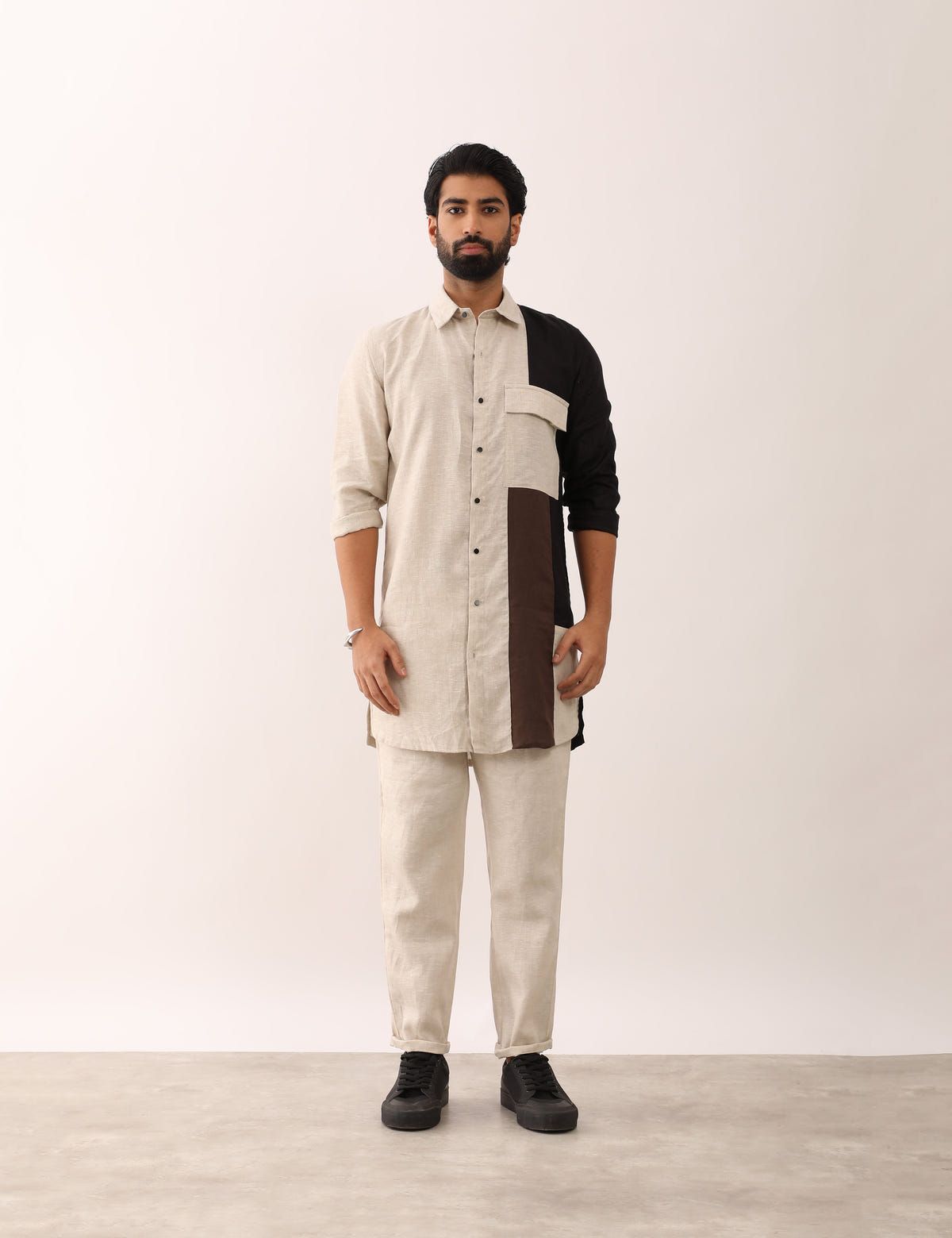 HITESH SHIRT- BROWN - image 2