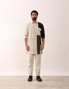 HITESH SHIRT- BROWN view 2