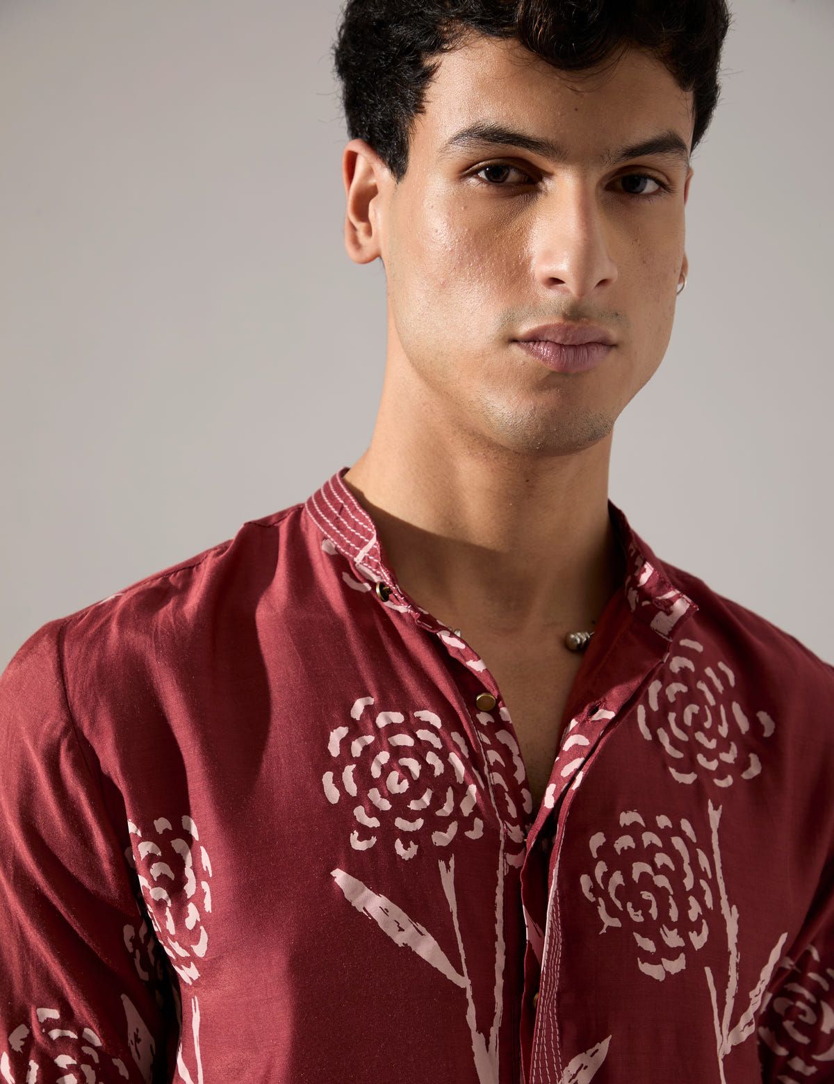 James Estate Kurta Set - Maroon - image 1