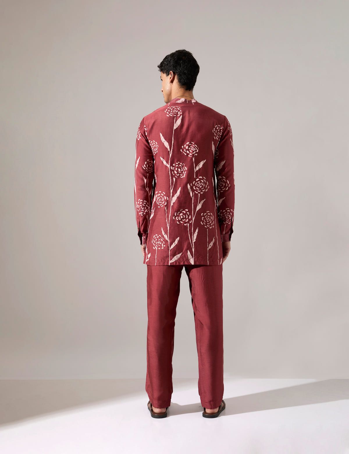 James Estate Kurta Set - Maroon - image 6