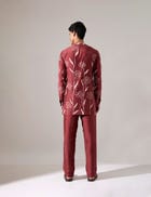 James Estate Kurta Set - Maroon view 6