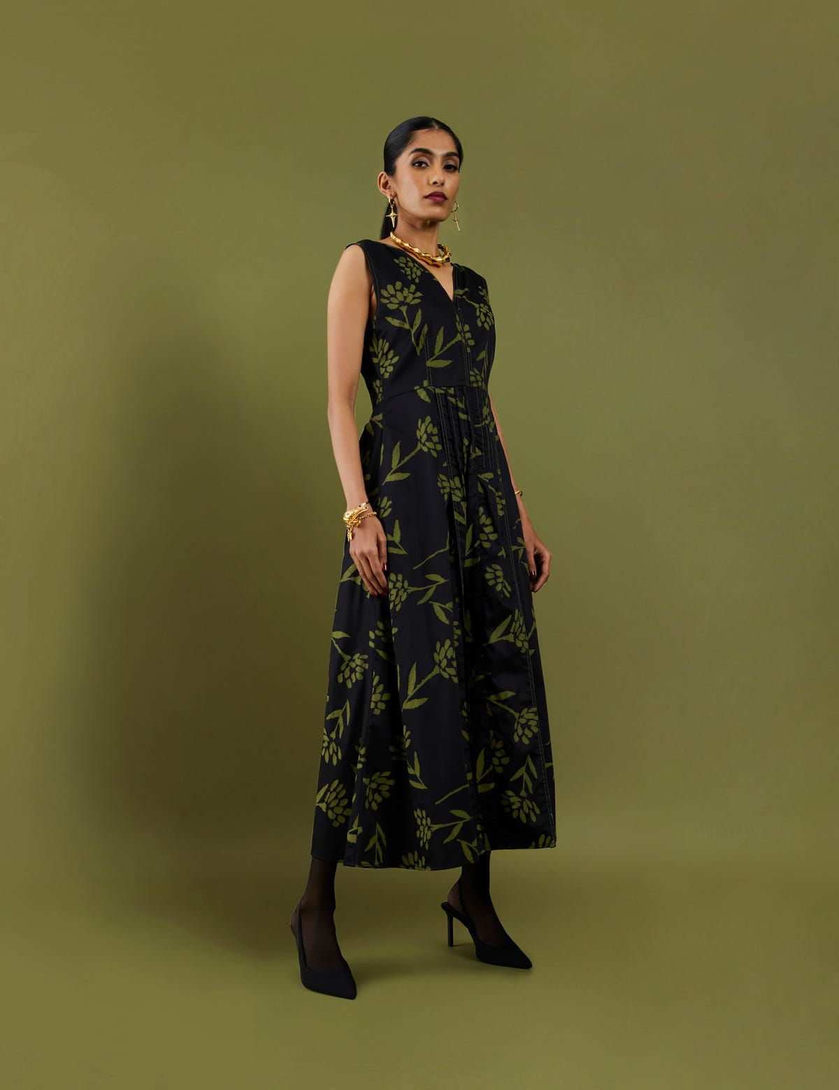 MARGO DRESS - BLACK - image 4
