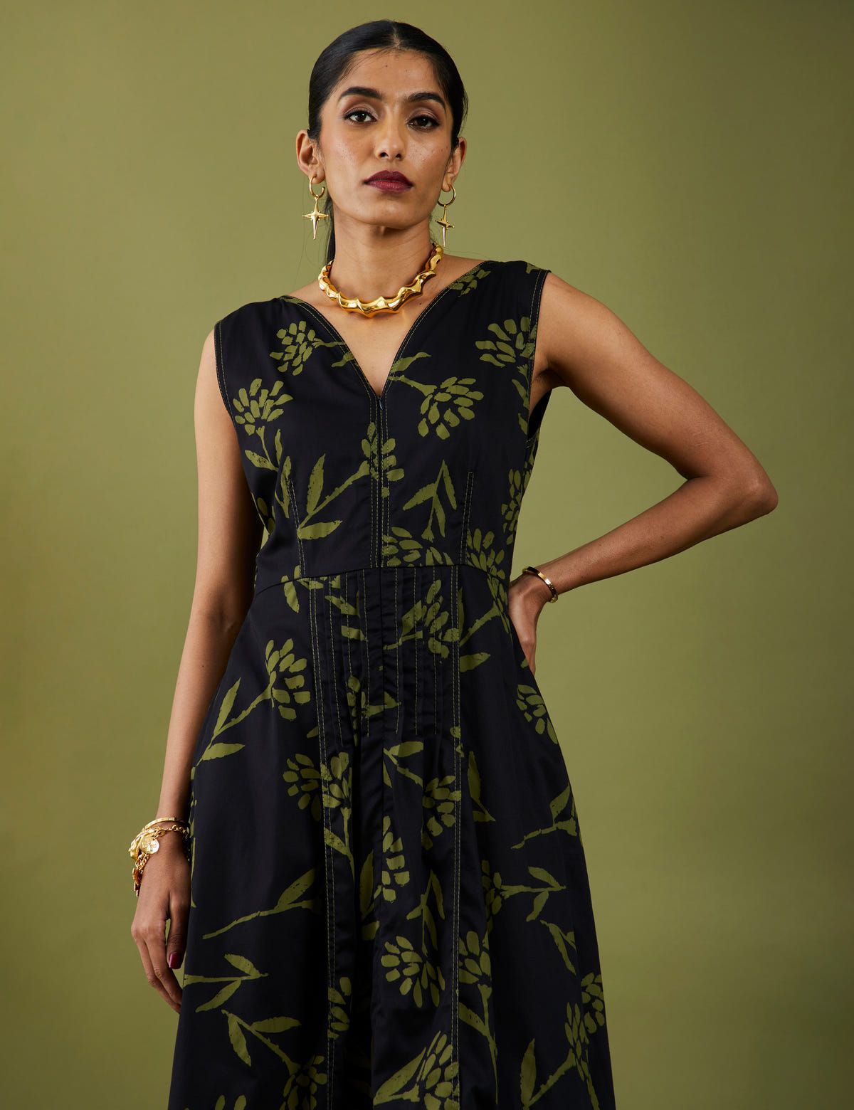 MARGO DRESS - BLACK - image 5