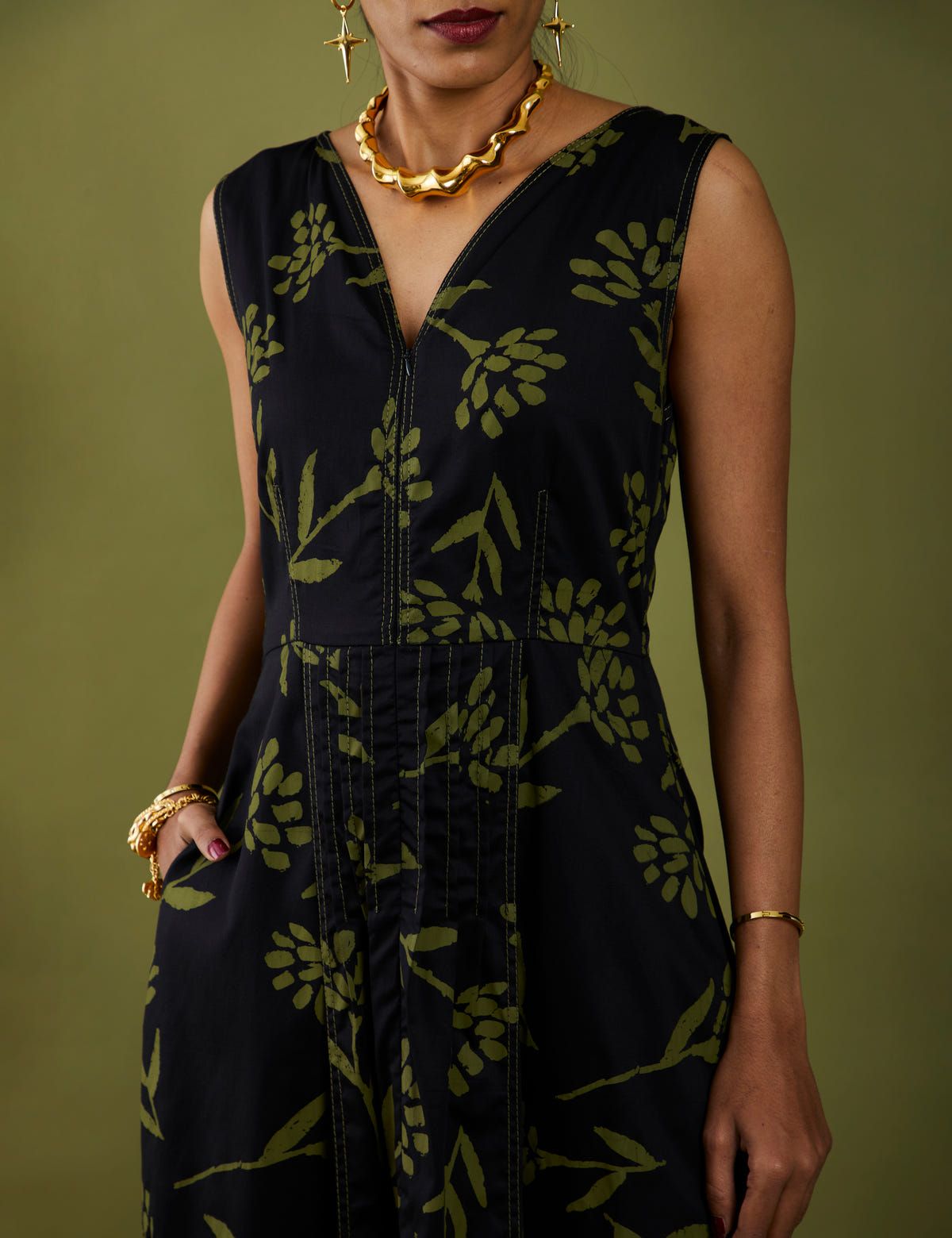 MARGO DRESS - BLACK - image 6