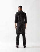 AUSTIN BRANCH KURTA - BLACK view 4