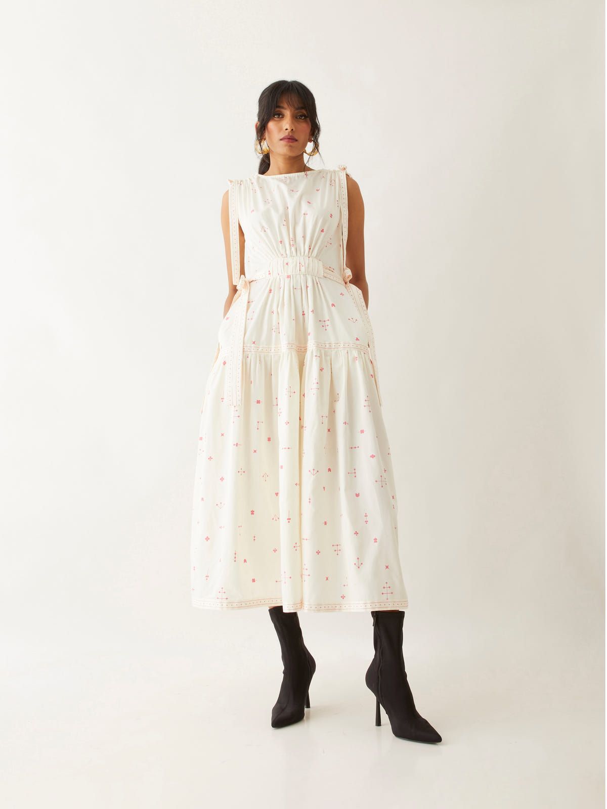 NADIA DRESS - OFF WHITE - image 1