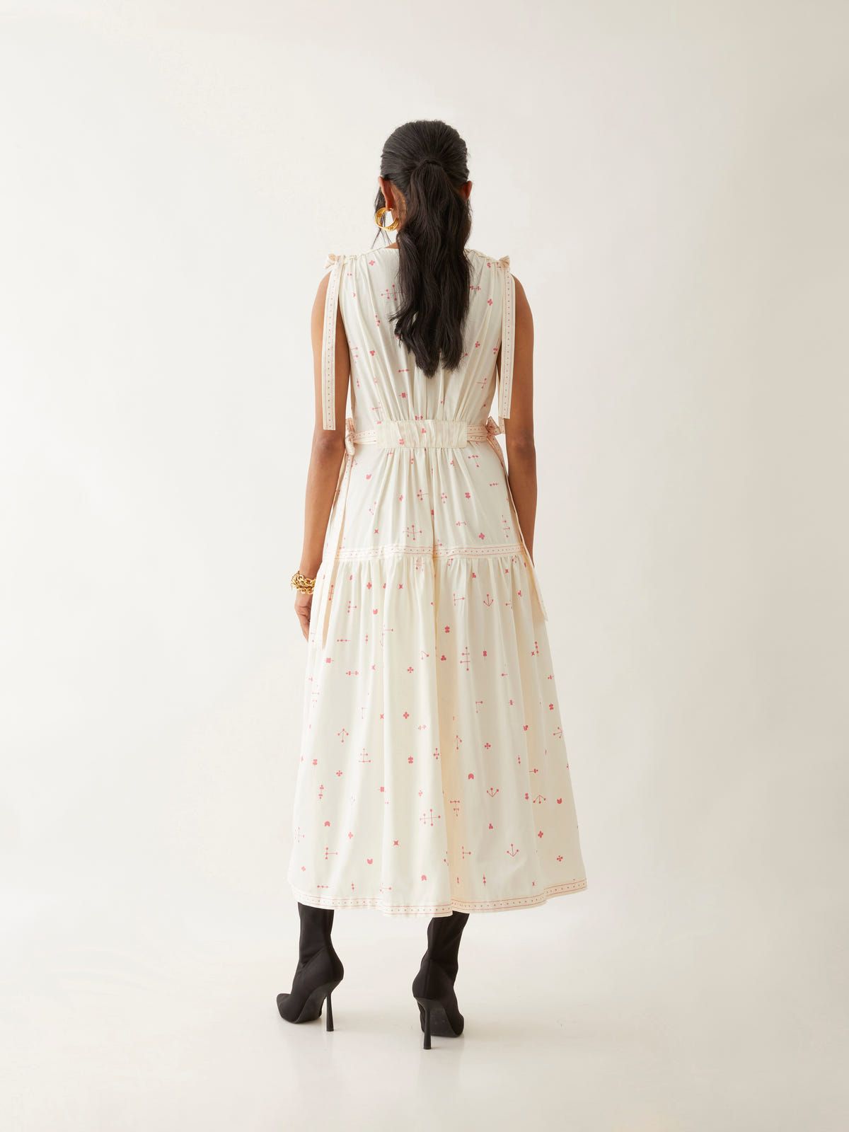 NADIA DRESS - OFF WHITE - image 3