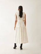NADIA DRESS - OFF WHITE view 3