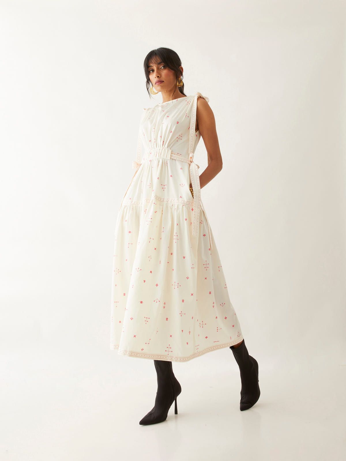 NADIA DRESS - OFF WHITE - image 4