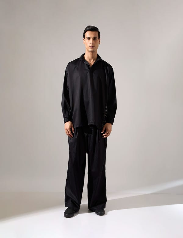 SON OF A NOBLE - SNOB — Jacob Shirt - Black - Look