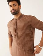 ROAN KURTA SET - BROWN view 4