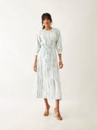 SILVIE DRESS - OFF WHITE view 1