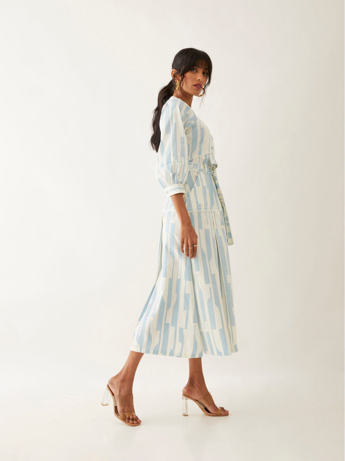 SILVIE DRESS - OFF WHITE - image 2