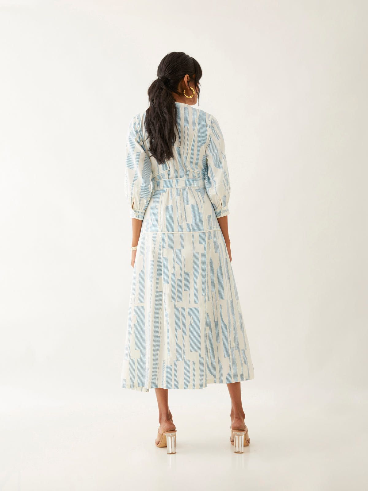 SILVIE DRESS - OFF WHITE - image 3