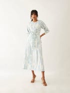 SILVIE DRESS - OFF WHITE view 4