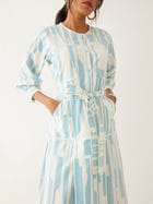 SILVIE DRESS - OFF WHITE view 5