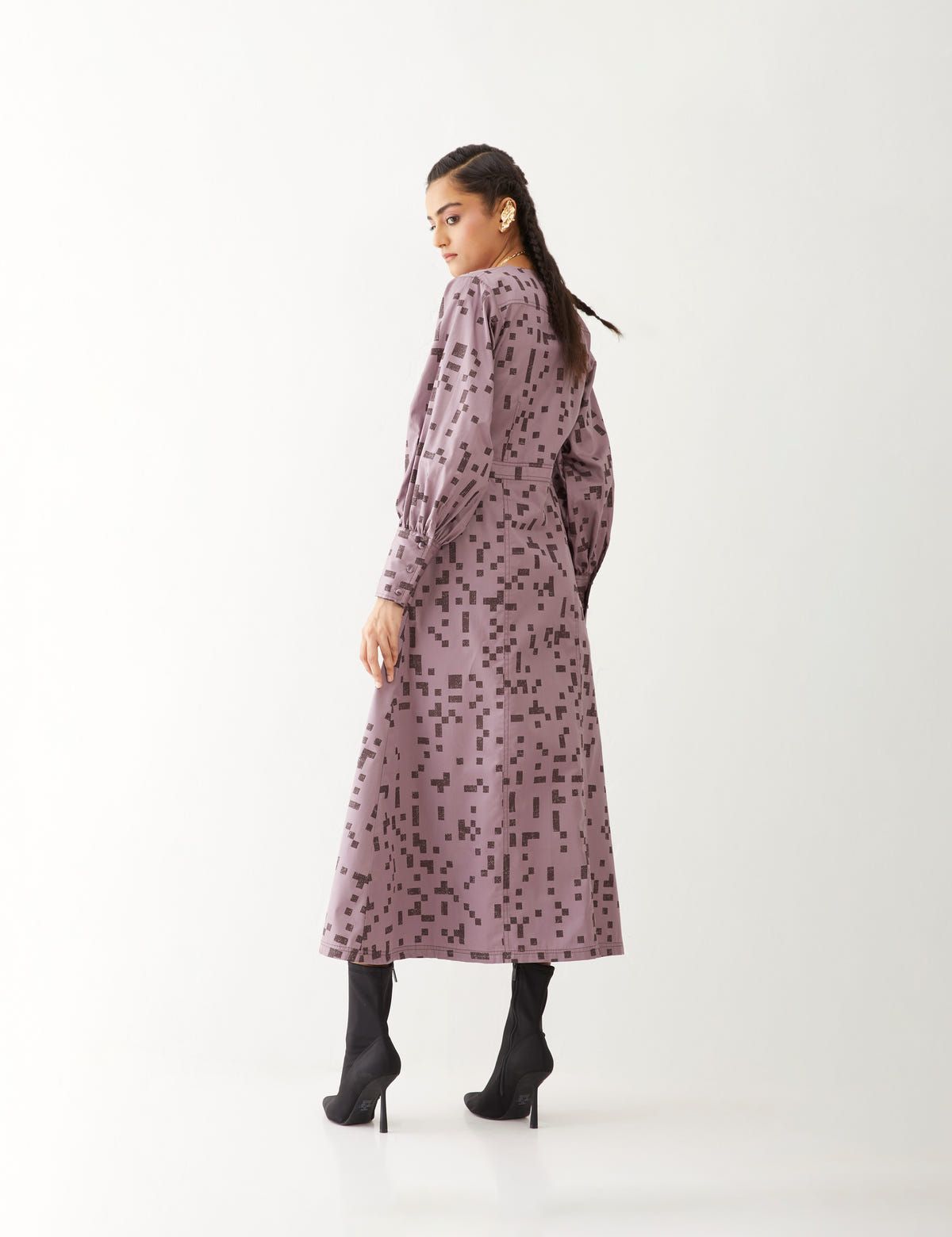 INNIS DRESS - ORCHID - image 4