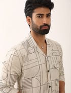 AVAY GATSBY SHIRT - IVORY view 1