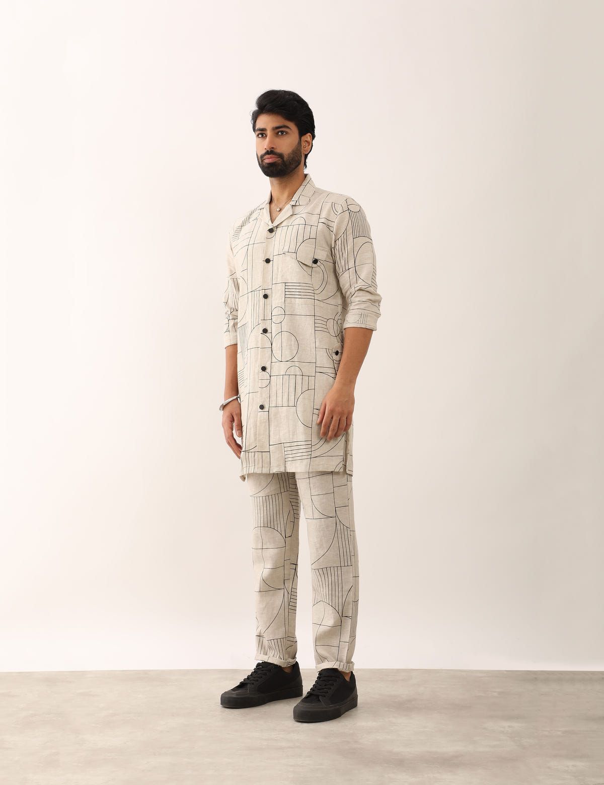AVAY GATSBY SHIRT - IVORY - image 2