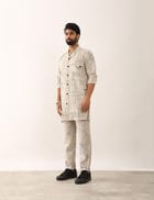 AVAY GATSBY SHIRT - IVORY view 2