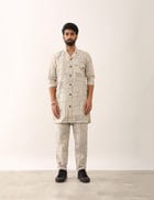 AVAY GATSBY SHIRT - IVORY view 5
