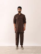 KABIR SHIRT SET - BROWN view 2