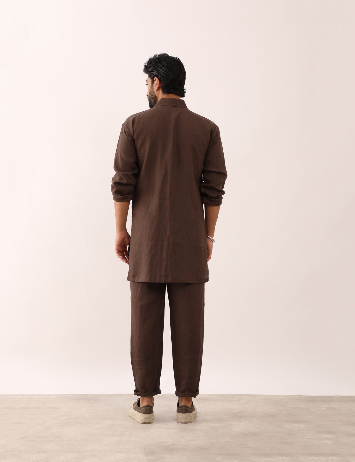 KABIR SHIRT SET - BROWN - image 4