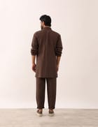 KABIR SHIRT SET - BROWN view 4