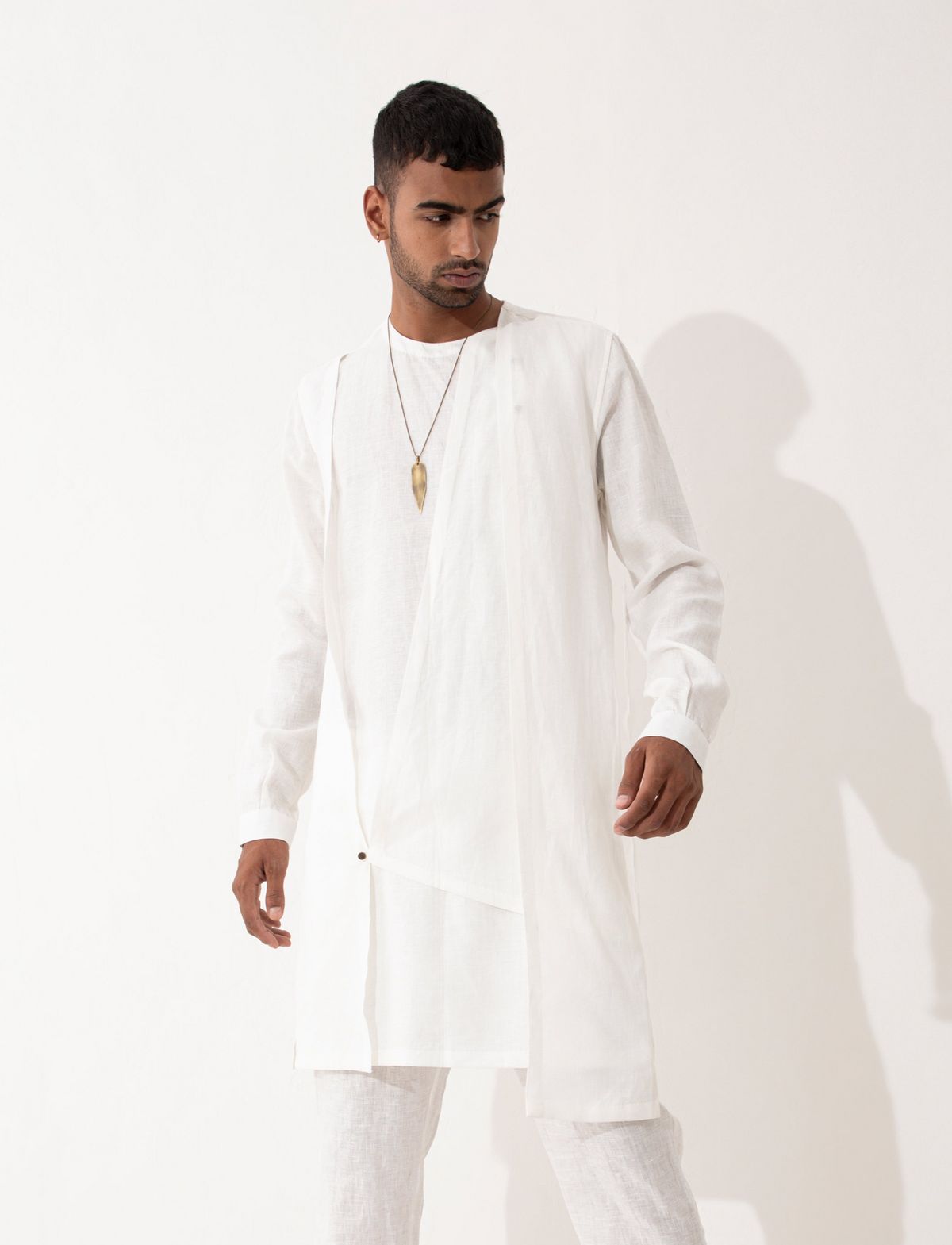 NIERO KURTA - WHITE - image 2