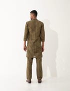 ED PIPELINE KURTA - BROWN view 5