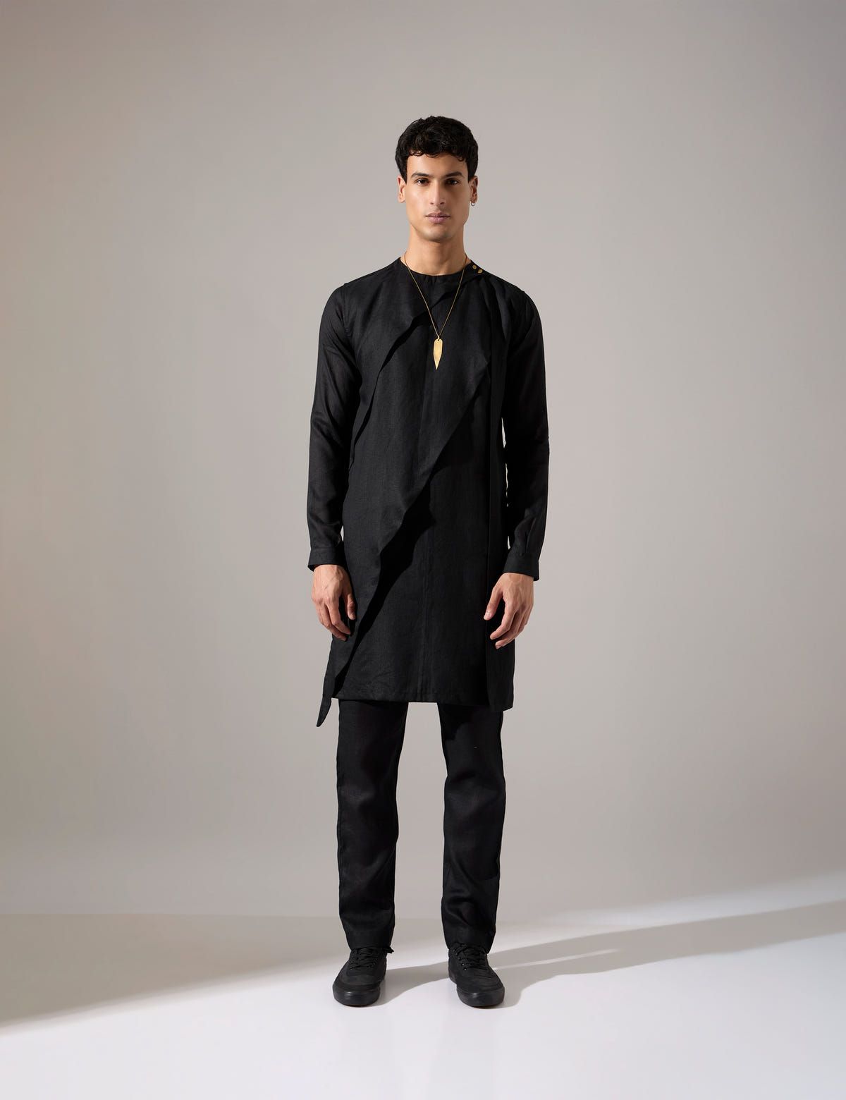 Austin Kurta Set - Black - image 1