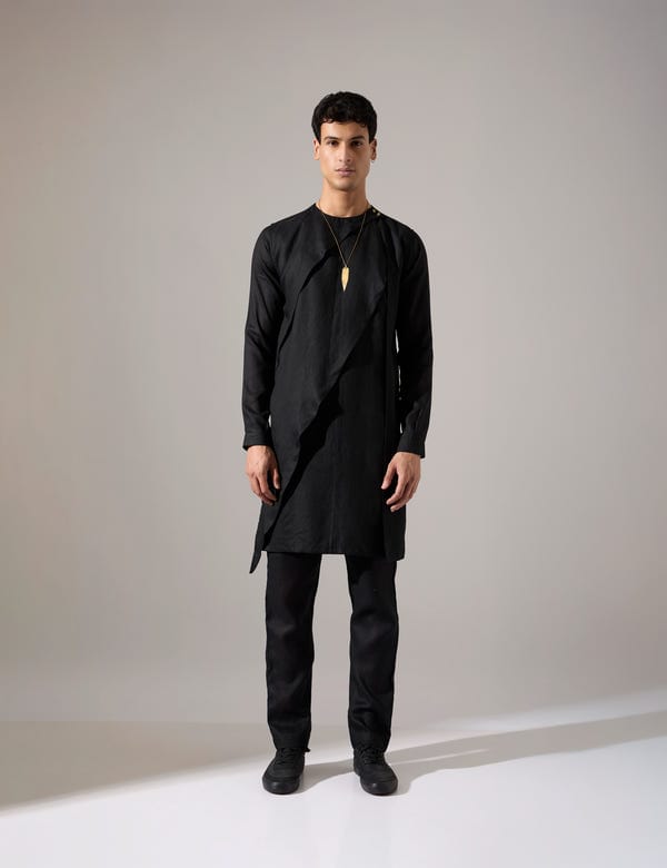 SON OF A NOBLE - SNOB — Austin Kurta Set - Black