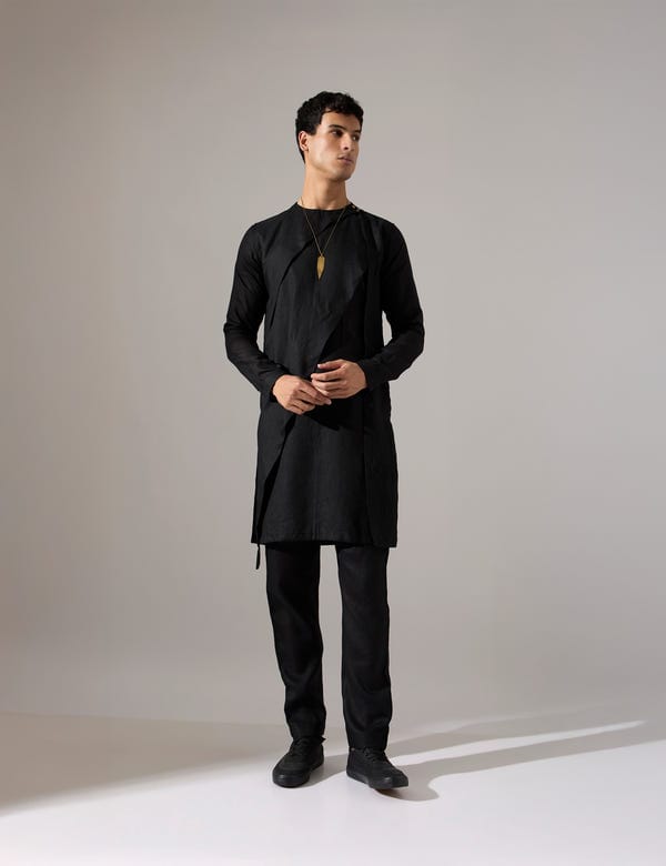 SON OF A NOBLE - SNOB — Austin Kurta Set - Black