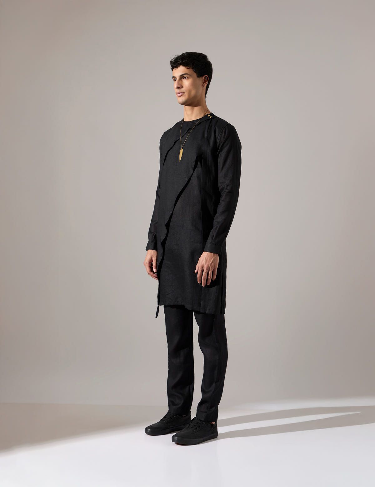 Austin Kurta Set - Black - image 3
