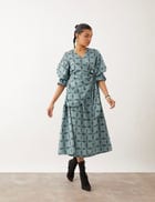 LILA DRESS - SMOKE view 1