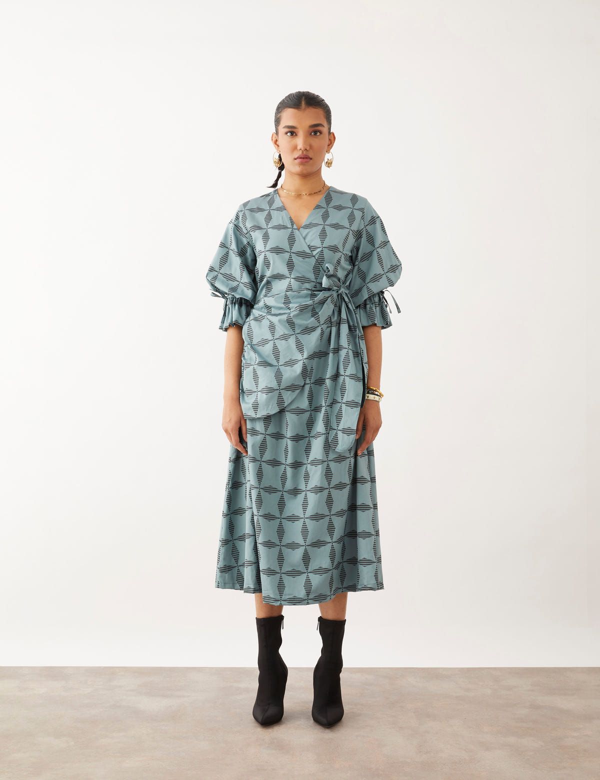 LILA DRESS - SMOKE - image 2