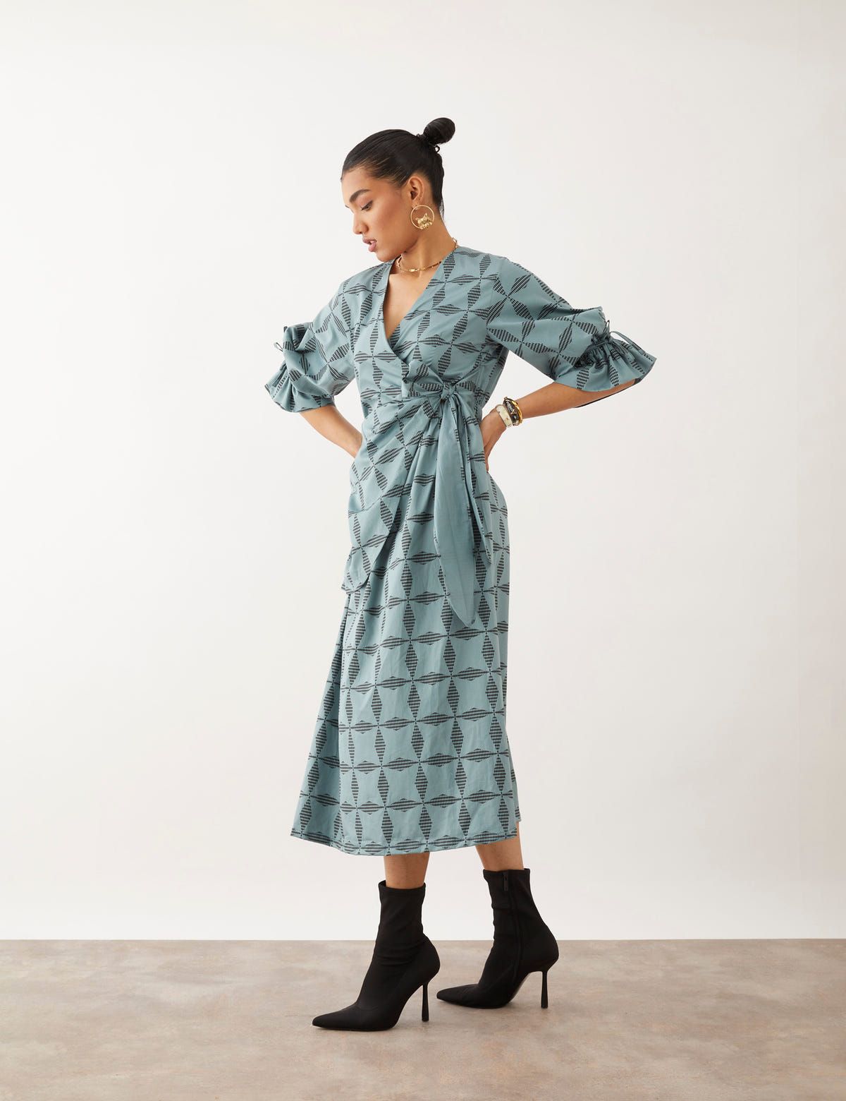 LILA DRESS - SMOKE - image 5