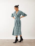 LILA DRESS - SMOKE view 5