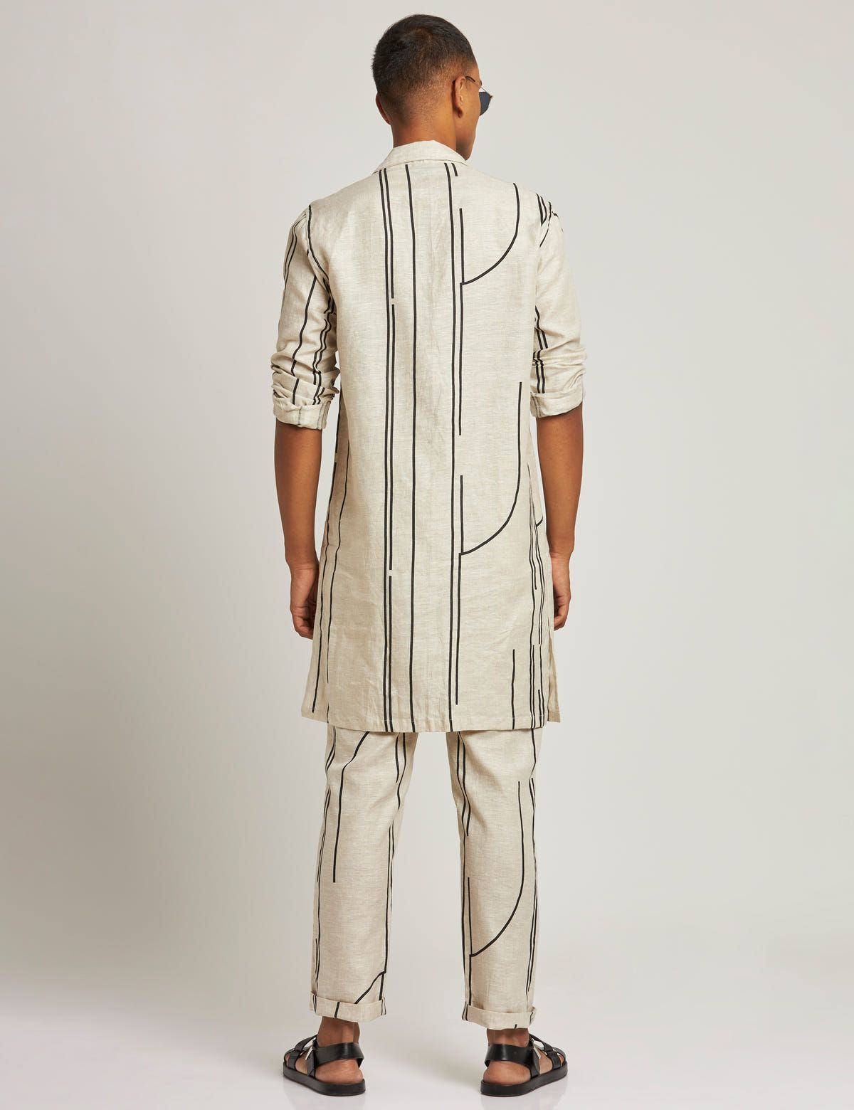 ATTUR KURTA TRACKS - IVORY - image 3