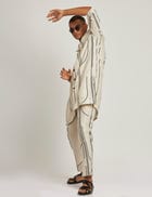 ATTUR KURTA TRACKS - IVORY view 4
