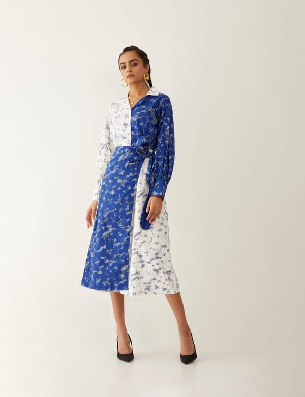 SON OF A NOBLE - SNOB — FREYA DRESS - COBALT