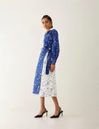 FREYA DRESS - COBALT view 2