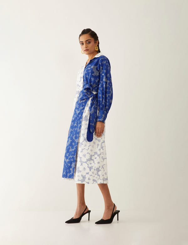 SON OF A NOBLE - SNOB — FREYA DRESS - COBALT